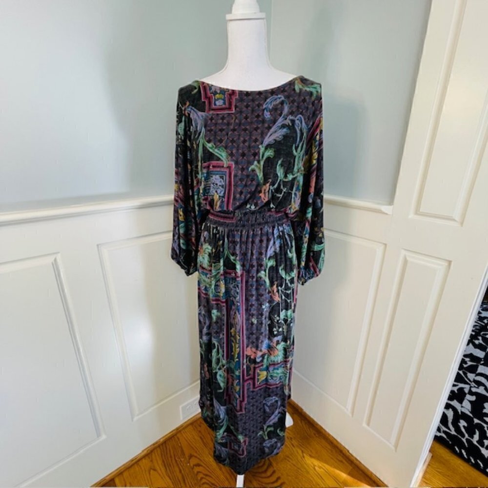 Anthropologie Daily Practice Stretch Jersey Maxi Dress Small - Picture 2 of 10